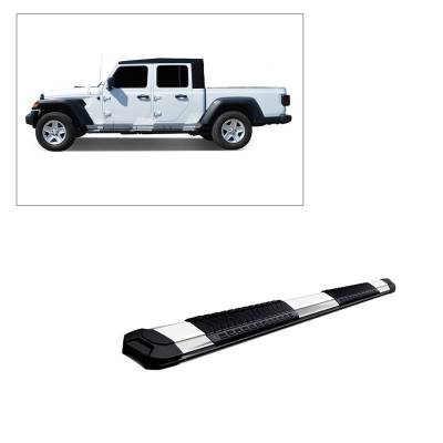 Black Horse Off Road - Cutlass Running Boards-Stainless Steel-2020-2024 Jeep Gladiator|Black Horse Off Road