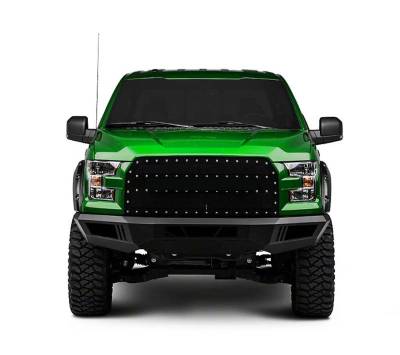 Black Horse Off Road - Armour Heavy Duty Front Bumper-Matte Black-2015-2020 Ford F-150|Black Horse Off Road - Image 2
