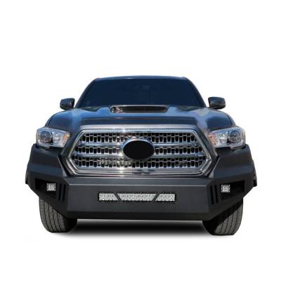 Black Horse Off Road - Armour Heavy Duty Front Bumper Kit-Matte Black-2016-2023 Toyota Tacoma|Black Horse Off Road - Image 4
