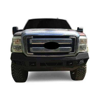 Black Horse Off Road - Armour Heavy Duty Front Bumper-Matte Black-2011-2016 Ford F-250 Super Duty/2011-2016 Ford F-350 Super Duty|Black Horse Off Road - Image 6