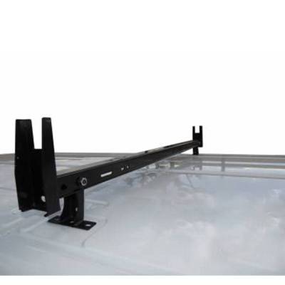 Black Horse Off Road - Black Horse Off Road Black Universal Two Bars Fit Most Work Vans Without Rain Gutters 600 lbs Weight Capacity fit 2014-21 City Express|2012-24 NV200|2015-22 Promaster City|2010-24 Transit Connect |Black Horse Off Road - Image 8