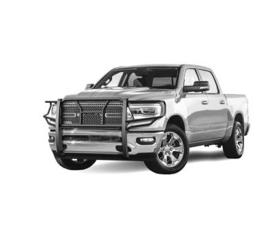 Black Horse Off Road - Rugged HD Grille Guard-Black-2019-2024 Ram 1500|Black Horse Off Road - Image 7