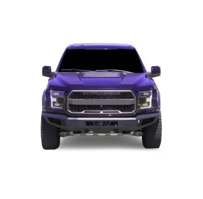 Black Horse Off Road - Armour Heavy Duty Front Bumper-Matte Black-2017-2020 Ford F-150|Black Horse Off Road - Image 2