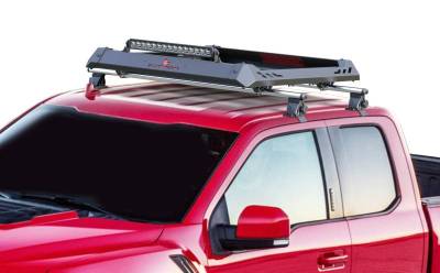 Black Horse Off Road - Traveler Roof Rack-Silver-Toyota Tacoma/Chevrolet Colorado/Ford Ranger/Nissan Frontier/Jeep Gladiator|Black Horse Off Road - Image 2