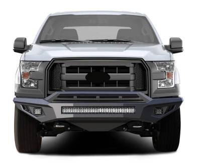 Black Horse Off Road - Armour II Heavy Duty Front Bumper Kit-Matte Black-2015-2017 Ford F-150|Black Horse Off Road - Image 6