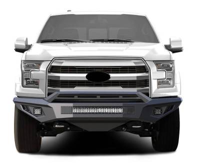 Black Horse Off Road - Armour II Heavy Duty Front Bumper Kit-Matte Black-2015-2017 Ford F-150|Black Horse Off Road - Image 5
