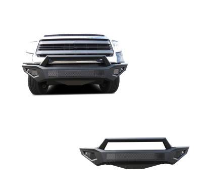 Black Horse Off Road - Armour II Heavy Duty Front Bumper-Matte Black-2014-2021 Toyota Tundra|Black Horse Off Road - Image 1