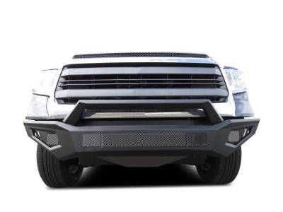 Black Horse Off Road - Armour II Heavy Duty Front Bumper-Matte Black-2014-2021 Toyota Tundra|Black Horse Off Road - Image 4