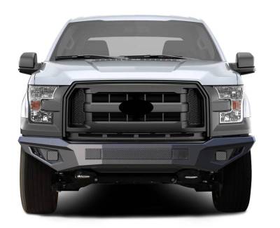 Black Horse Off Road - Armour II Heavy Duty Front Bumper-Bumper Only-Matte Black-2015-2017 Ford F-150|Black Horse Off Road - Image 2