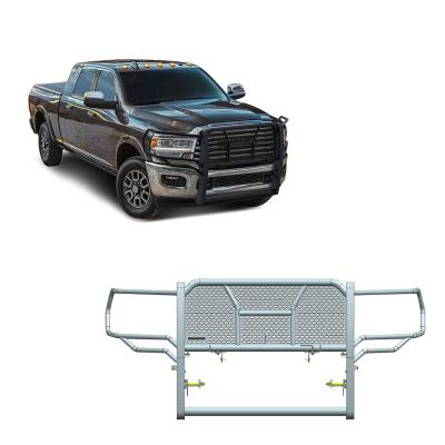 RUGGED HD Grille Guard-Black-2500/3500|Black Horse Off Road