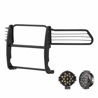 Grille Guard Kit-Black-17DR01MA-PLB-Material:Steel