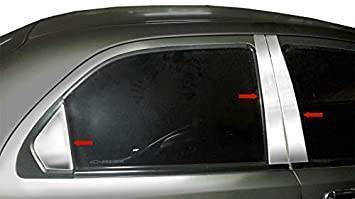 Black Horse Off Road - Pillar Post Trims-Chrome-2004-2011 Chevrolet Aveo|Black Horse Off Road - Image 3