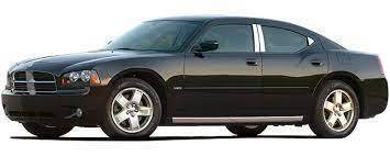 Pillar Post Trims-Chrome-2006-2007 Dodge Charger|Black Horse Off Road
