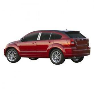 Pillar Post Trims-Chrome-2007-2012 Dodge Caliber|Black Horse Off Road