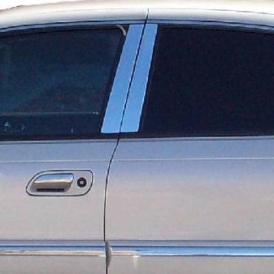 Black Horse Off Road - Pillar Post Trims-Chrome-1995-2002 Lincoln Continental|Black Horse Off Road - Image 1