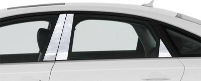 Pillar Post Trims-Chrome-2014-2016 Audi A6|Black Horse Off Road