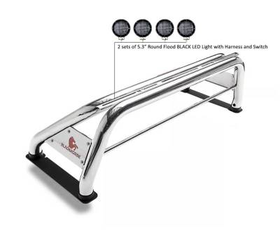 Classic Roll Bar Kit-Stainless Steel-RB003SS-PLFB-Surface Finish:Polished