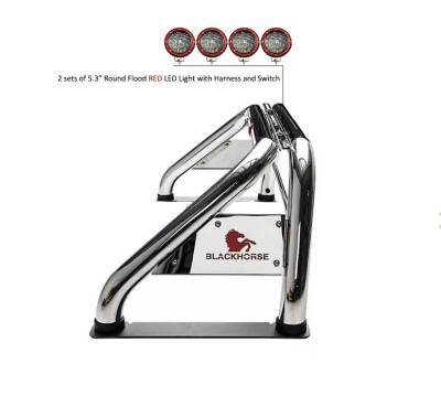 Classic Roll Bar Kit-Stainless Steel-RB003SS-PLFR-Make:Chevrolet|GMC|Toyota