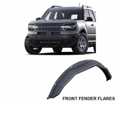 Black Horse Off Road - Fender Flares-Black-2021-2024 Ford Bronco|Black Horse Off Road - Image 6