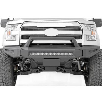 Black Horse Off Road - Armour II Heavy Duty Modular Front Bumper Kit-Matte Black-2015-2017 Ford F-150|Black Horse Off Road - Image 3