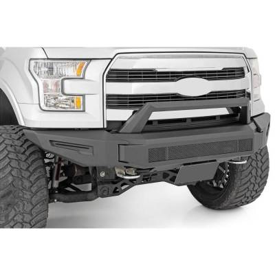 Black Horse Off Road - Armour II Heavy Duty Modular Front Bumper-Matte Black-2015-2017 Ford F-150|Black Horse Off Road - Image 8