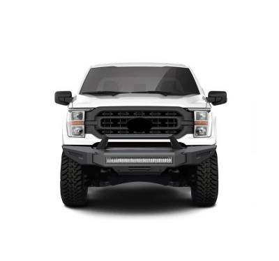 Black Horse Off Road - Armour II Heavy Duty Modular Front Bumper Kit-Matte Black-2021-2023 Ford F-150|Black Horse Off Road - Image 3