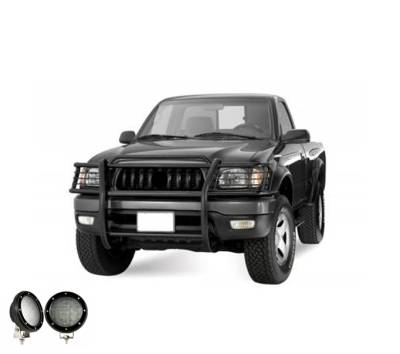 Grille Guard Kit-Black-17TO23MA-PLFB-Brand:Black Horse Off Road