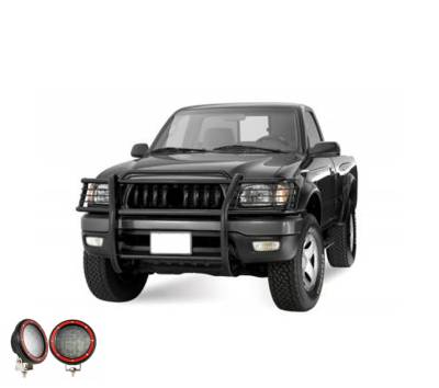 Grille Guard Kit-Black-17TO23MA-PLFR-Brand:Black Horse Off Road