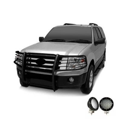 Grille Guard Kit-Black-17A047600MA-PLFB-Style/Type:Modular