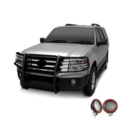 Grille Guard Kit-Black-17A047600MA-PLFR-Style/Type:Modular
