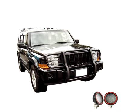 Grille Guard Kit-Black-17A081000MA-PLFR-Style/Type:Modular