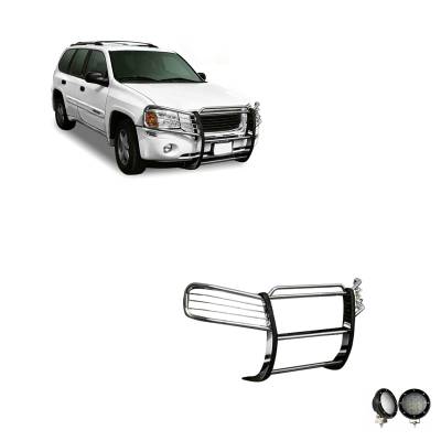 Grille Guard Kit-Stainless Steel-17GD26MSS-PLFB-Brush Guard