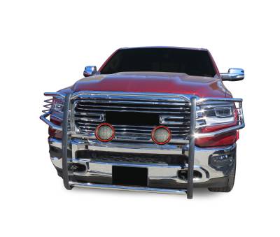 Grille Guard Kit-Stainless Steel-17DG111MSS-PLFR-Brand:Black Horse Off Road