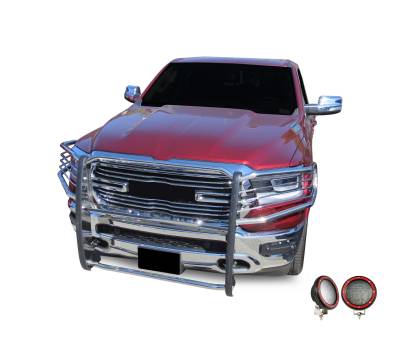 Grille Guard Kit-Stainless Steel-17DG111MSS-PLFR-Brush Guard