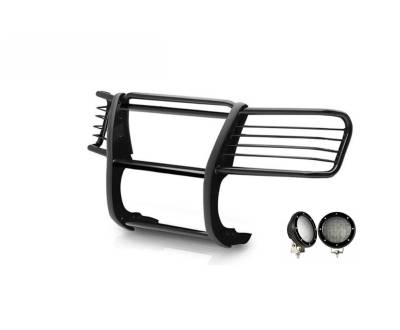Grille Guard Kit-Black-17GT23MA-PLFB-Material:Steel