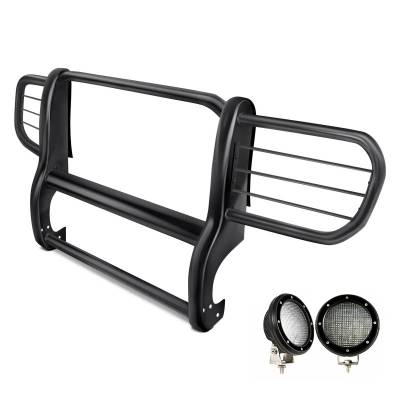 Grille Guard Kit-Black-17EH26MA-PLFB-Material:Steel