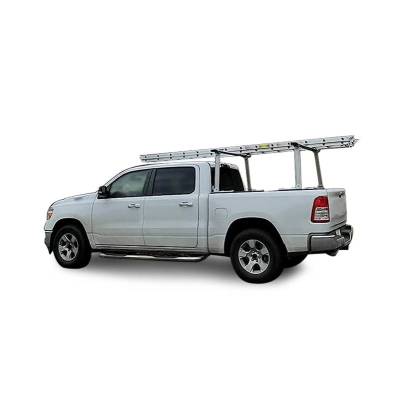 Black Horse Off Road - Summit Commercial Ladder Bed Rack-Silver-Trucks|Black Horse Off Road - Image 6