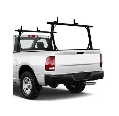 Black Horse Off Road - Summit Commercial Ladder Bed Rack-Black-Chevrolet Colorado/Nissan Frontier/Ford Ranger/Toyota Tacoma/Jeep Gladiator|Black Horse Off Road - Image 3