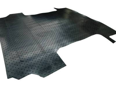 Black Horse Off Road - Totaliner Heavy Duty Anti-Skid  Rubber Bed Mat Bed Rug Bed Liner  (5.5 Ft 6mm)-Black-2015-2023 Ford F-150|Black Horse Off Road - Image 3