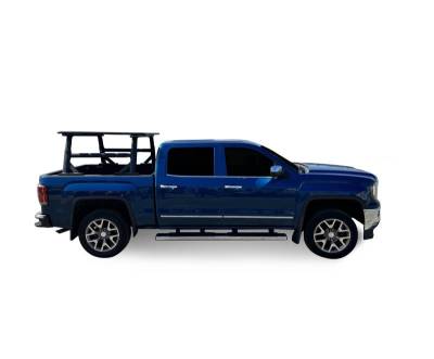 Black Horse Off Road - Spike Extendable Truck Bed Rack With Cross Bar & Platform Tray-Black- Colorado/Nissan Frontier/Ford Ranger/Toyota Tacoma/Jeep Gladiator|Black Horse Off Road - Image 3