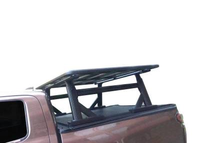 Black Horse Off Road - Spike Extendable Truck Bed Rack With Cross Bar & Platform Tray-Black- Colorado/Nissan Frontier/Ford Ranger/Toyota Tacoma/Jeep Gladiator|Black Horse Off Road - Image 5
