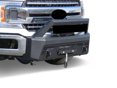 Black Horse Off Road - Armour III Heavy Duty Front Winch Bumper-Textured Black-2018-2020 Ford F-150|Black Horse Off Road - Image 6