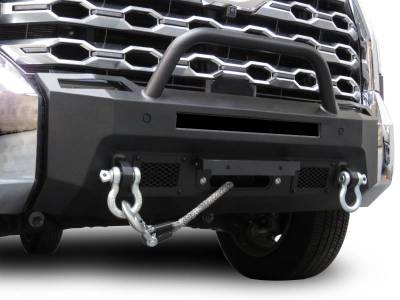 Black Horse Off Road - Armour III Heavy Duty Front Winch Bumper-Textured Black-2022-2024 Toyota Tundra|Black Horse Off Road - Image 2