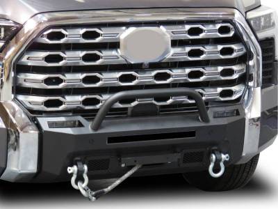 Black Horse Off Road - Armour III Heavy Duty Front Winch Bumper-Textured Black-2022-2024 Toyota Tundra|Black Horse Off Road - Image 3