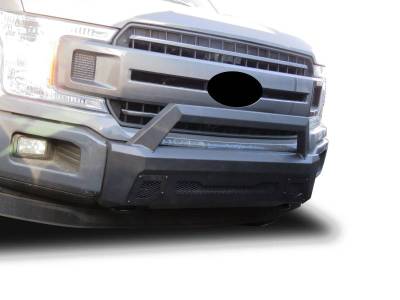 Black Horse Off Road - Armour III Light Duty Front Bumper-Textured Black-2018-2020 Ford F-150|Black Horse Off Road - Image 2