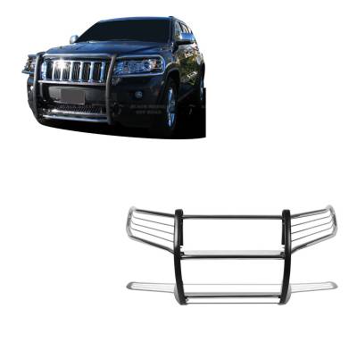 Grille Guard-Stainless Steel-2011-2021 Jeep Grand Cherokee|Black Horse Off Road