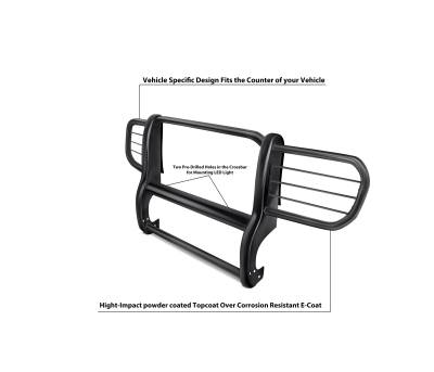 Grille Guard-Black-17A081000MA-Style/Type:Modular