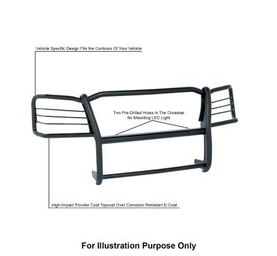 Grille Guard-Black-17GT25MA-Style/Type:Modular