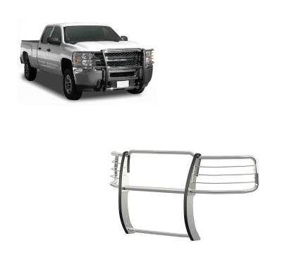 Grille Guard-Stainless Steel-2014-2018 Chevrolet Silverado 1500|Black Horse Off Road