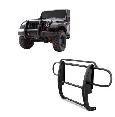 Grille Guard-Black-2007-2017 Jeep Wrangler|Black Horse Off Road
